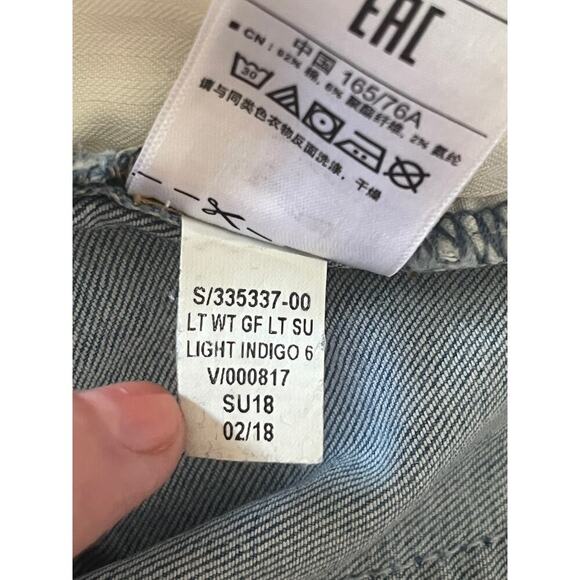 Gap Lightweight Best Girlfriend Jeans in Light Indigo - Picture 10 of 10